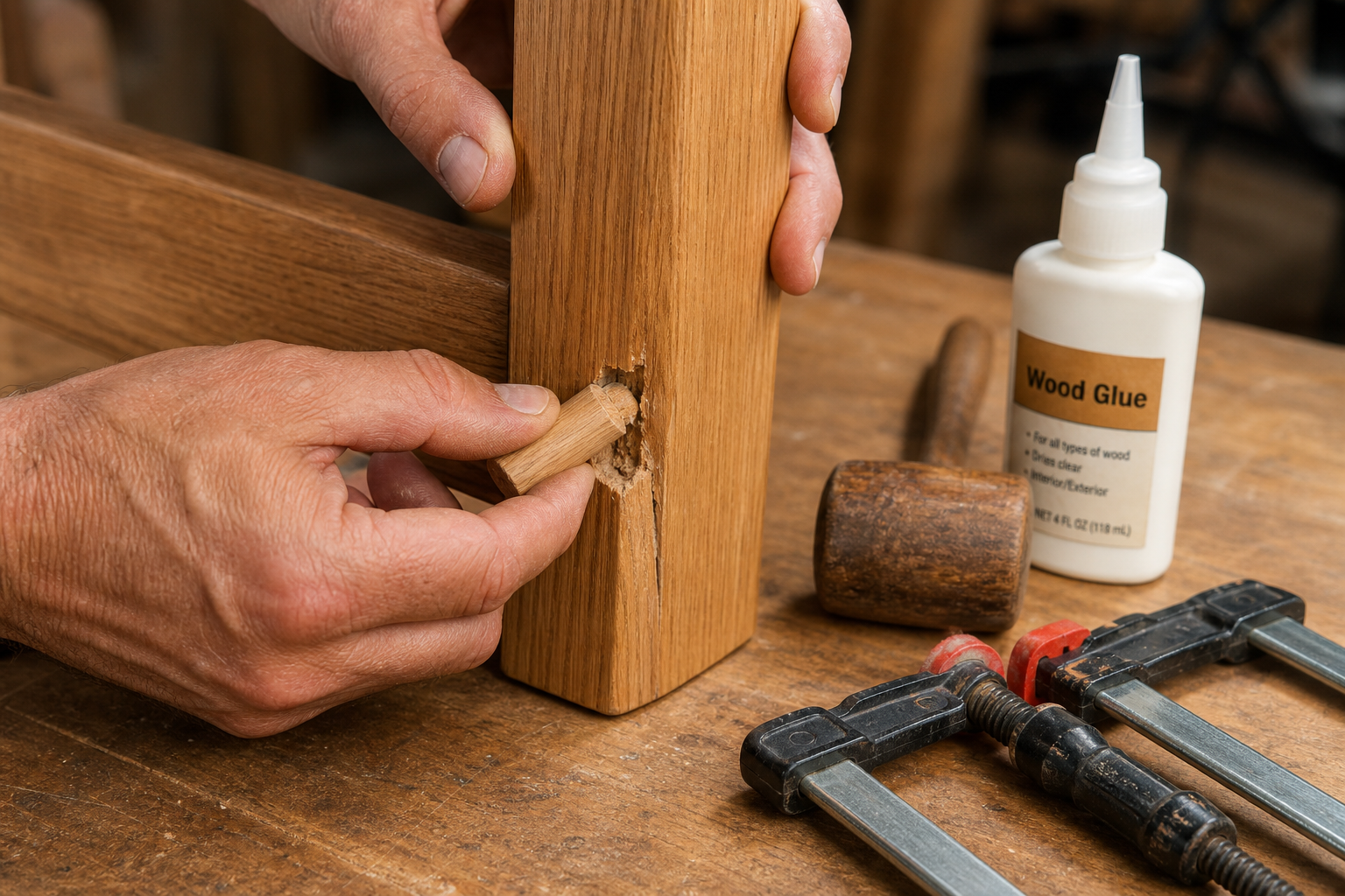 Holzmöbel Reparatur – Ersatzteile und professionelle Instandsetzung